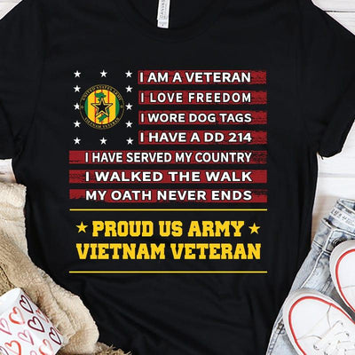 Pride Vietnam Veteran T-Shirt - Galaxate