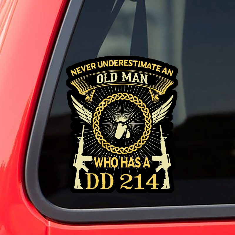 Veteran Stickers - Old Man – Galaxate