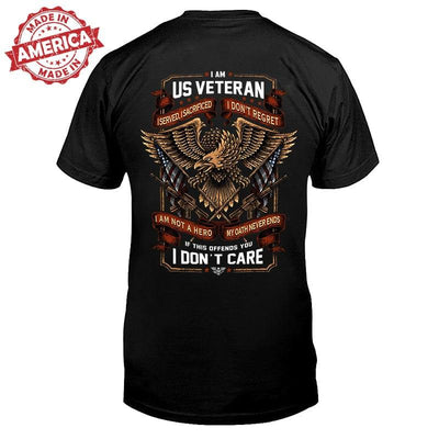 I am US Veteran - T-Shirt - Galaxate