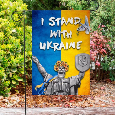 Ukraine flag - Mother Kyiv - Galaxate