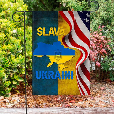 Ukraine flag - Slava Ukraini - Galaxate