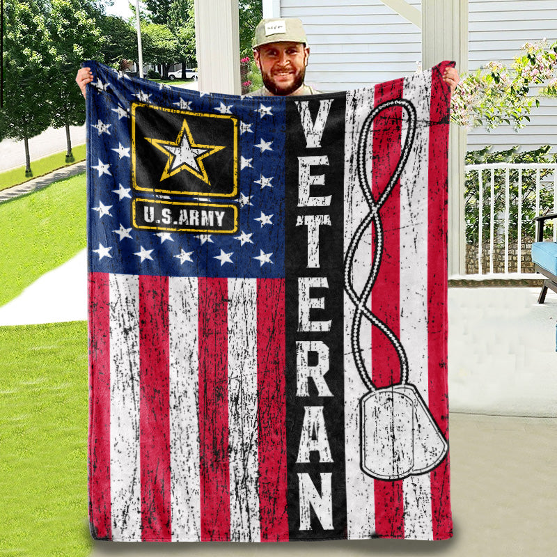 United States Army Blanket / Large - X Large / US Army / Military Blanket / Veteran Blanket / Graduate Blanket / Mother's Day order / Father's Day