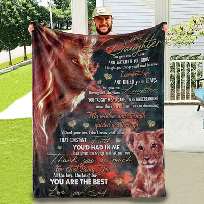 Blanket from dad to daughter for the time we spend together - Galaxate