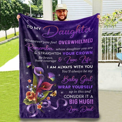 Blanket from dad to daughter for unforgettable moments together - Galaxate