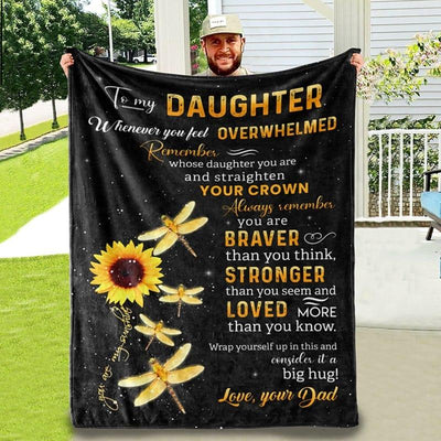 Blanket from dad to daughter for a warmth of time spent together - Galaxate