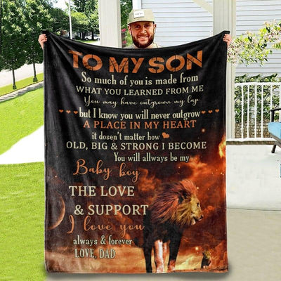 Blanket from dad to son for your adventures - Galaxate