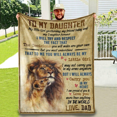 Blanket from dad to daughter for enjoyment days - Galaxate