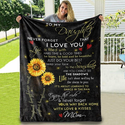 Blanket from mom to daughter for meeting wonderful dawns - Galaxate