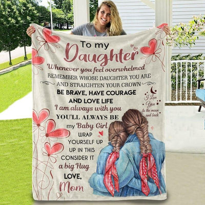 Blanket from mom to daughter with love - Galaxate