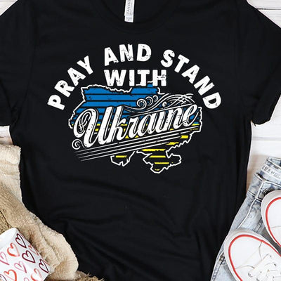 Pray for Ukraine T-Shirt - Galaxate