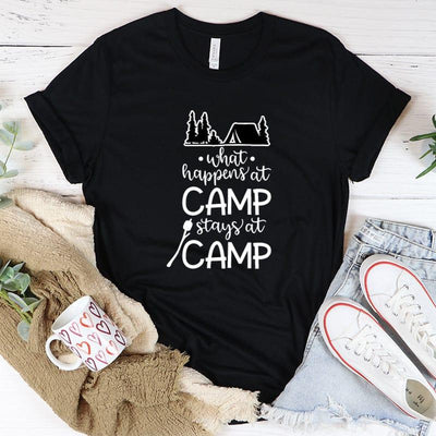Camping secrets T-Shirt - Galaxate