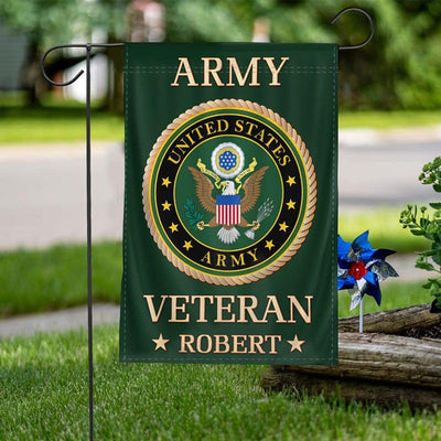 Veteran Flag - Proud of American Forces - Galaxate