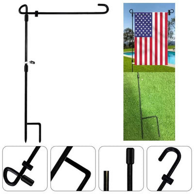 Garden flag holder/stand (without flag), 38″ x 45″ - Galaxate