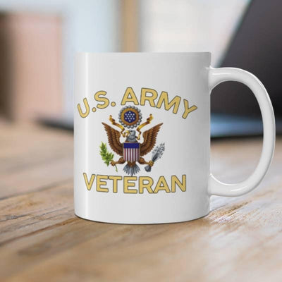 US Army Veteran Mug 11oz - Galaxate