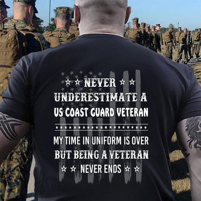 Being a veteran never ends - T-Shirt - Galaxate
