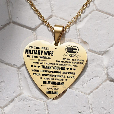 Pendant from Husband to Wife - Believe in me - Galaxate